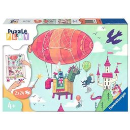 Puzzle & Play - Royale Party - 2x24 Teile