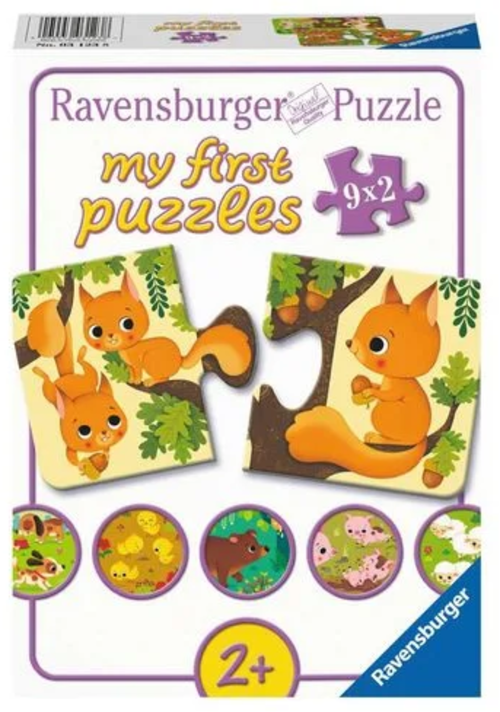 Puzzle -​ My First Puzzles -​ 9 x 2 Pezzi