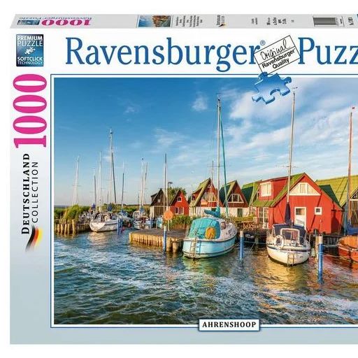 Puzzle - Romantische Hafenwelt von Ahrenshoop, 1000 Teile