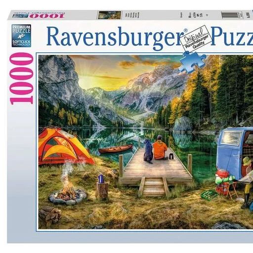 Puzzle - Vacanze in Campeggio, 1000 Pezzi