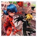 Puzzle - Miraculous - I Nostri Eroi Ladybug e Chat Noir - 3 x 49 Pezzi