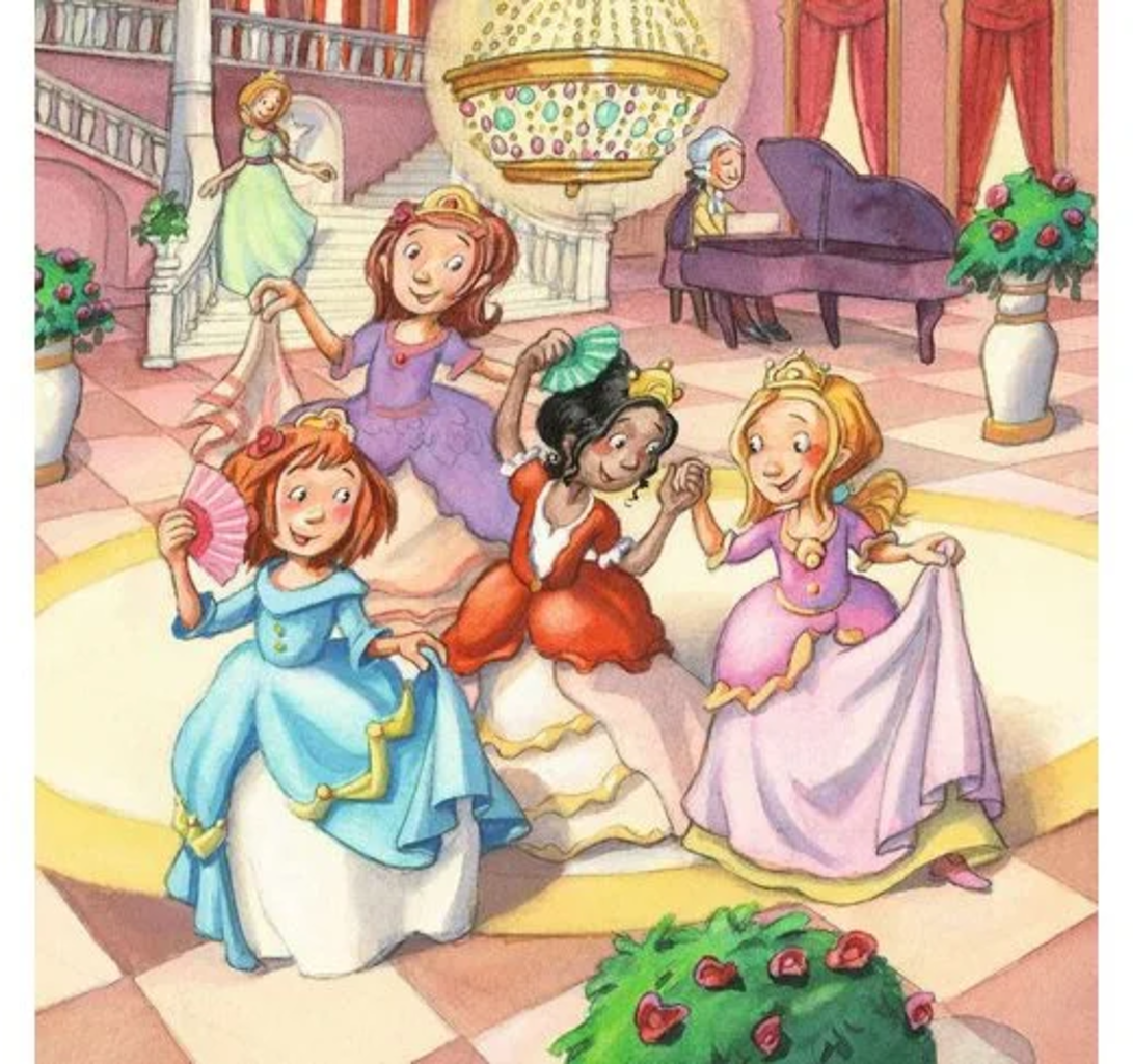 Puzzle - Piccole Principesse - 3 x 49 Pezzi