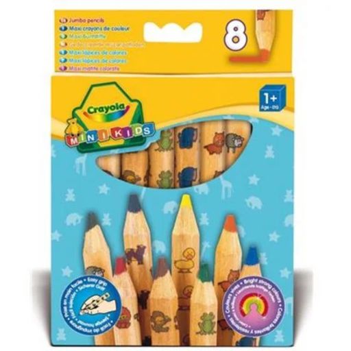 Crayola Mini Kids - Buntstifte Maxi, 8 Stück