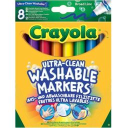 Crayola Ultra-Clean - Maxi pralni flomastri