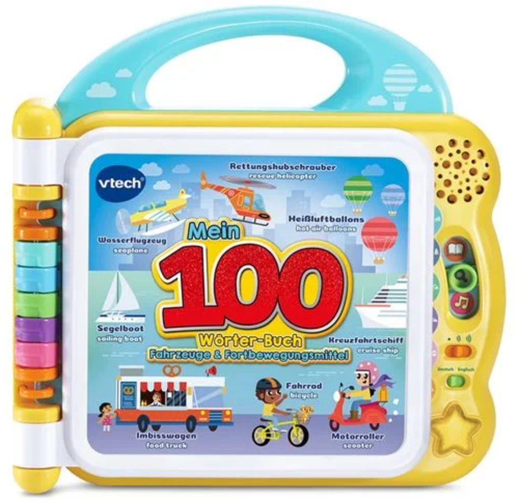 Baby - Mein 100-Wörter-Buch: Fahrzeuge & Fortbewegungsmittel