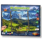 Måla efter Siffror - St. Magdalena i Sydtyrolen