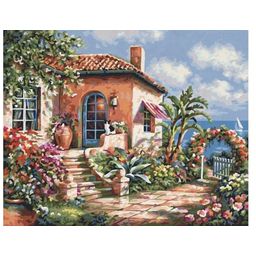 Paint by Numbers - Holiday Home on the Ocean