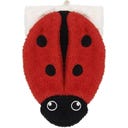 Guanto-Spugna Bio con Animaletti - Piccolo - coccinella