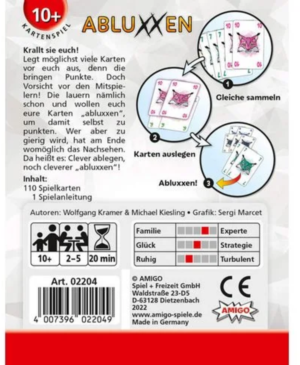 Amigo Spiele Abluxxen (tyska)