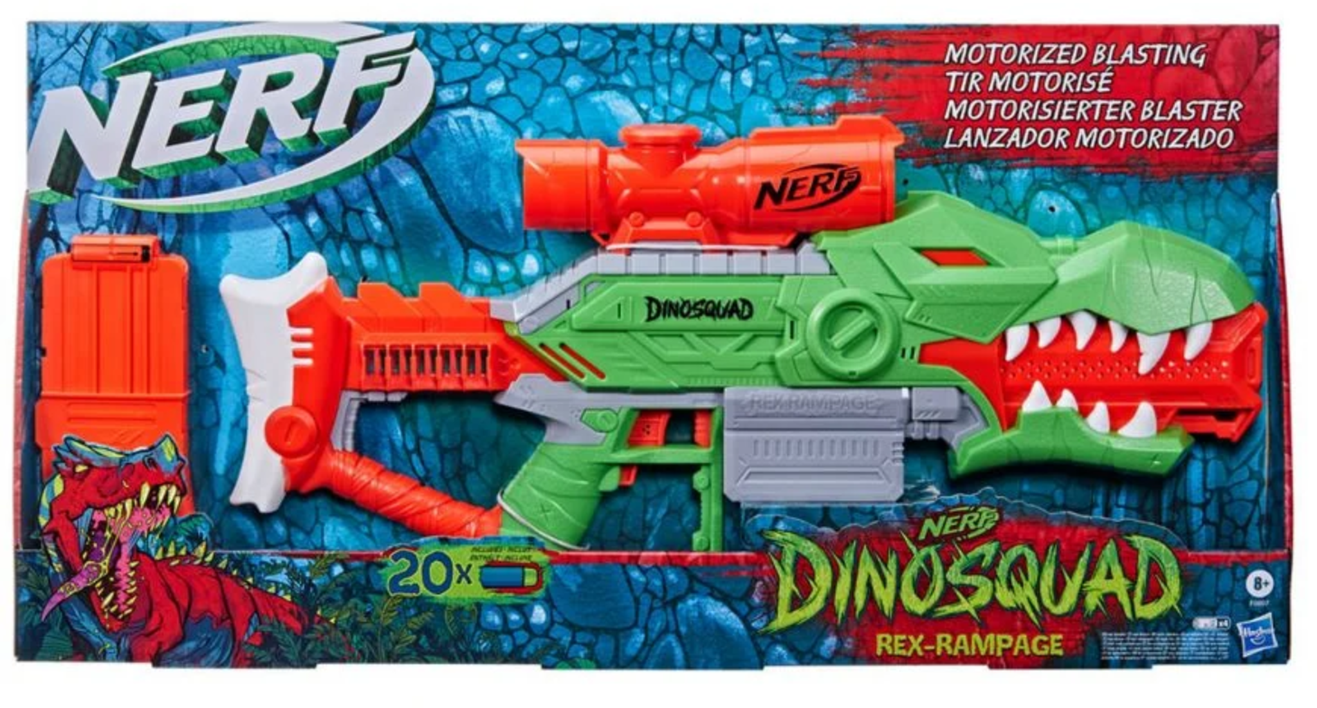 NERF DinoSquad Rex Rampage Blaster