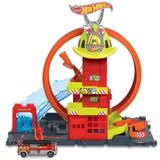Hot Wheels City Caserma dei Pompieri con Super Loop