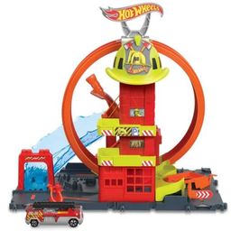 Hot Wheels City Caserma dei Pompieri con Super Loop
