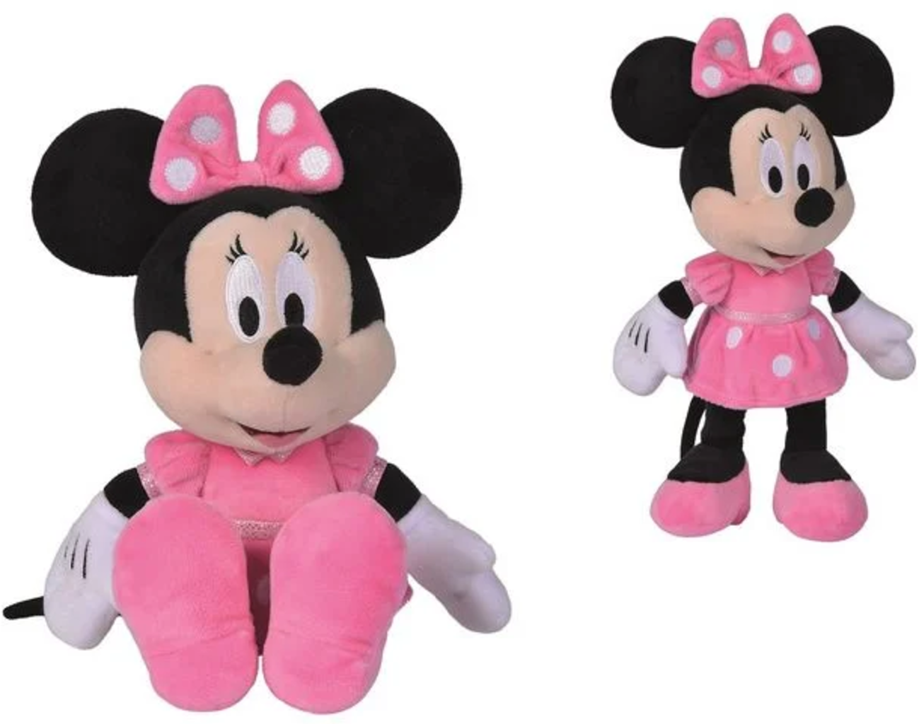 Simba - Disney Minnie Mouse Gosedjur Minnie rosa, 25cm