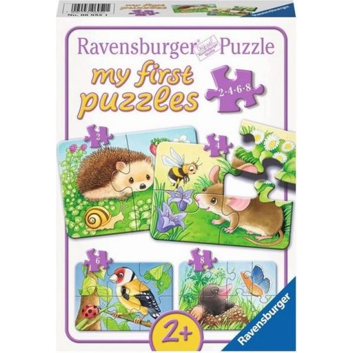 Puzzle - my first Puzzle - Süße Gartenbewohner, 8 Teile - 1 Stk