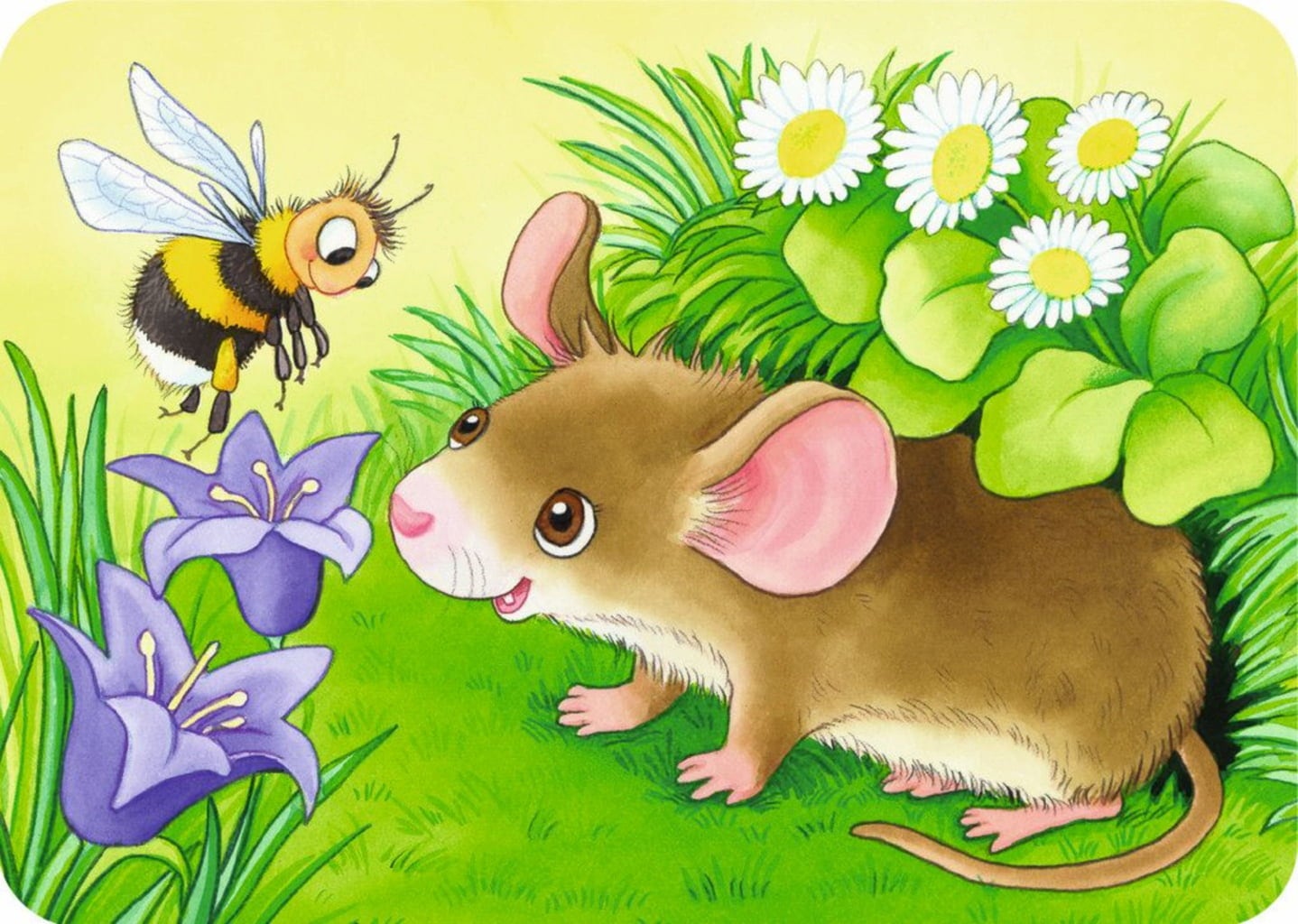 Puzzle - my first Puzzle - Süße Gartenbewohner, 8 Teile - 1 Stk