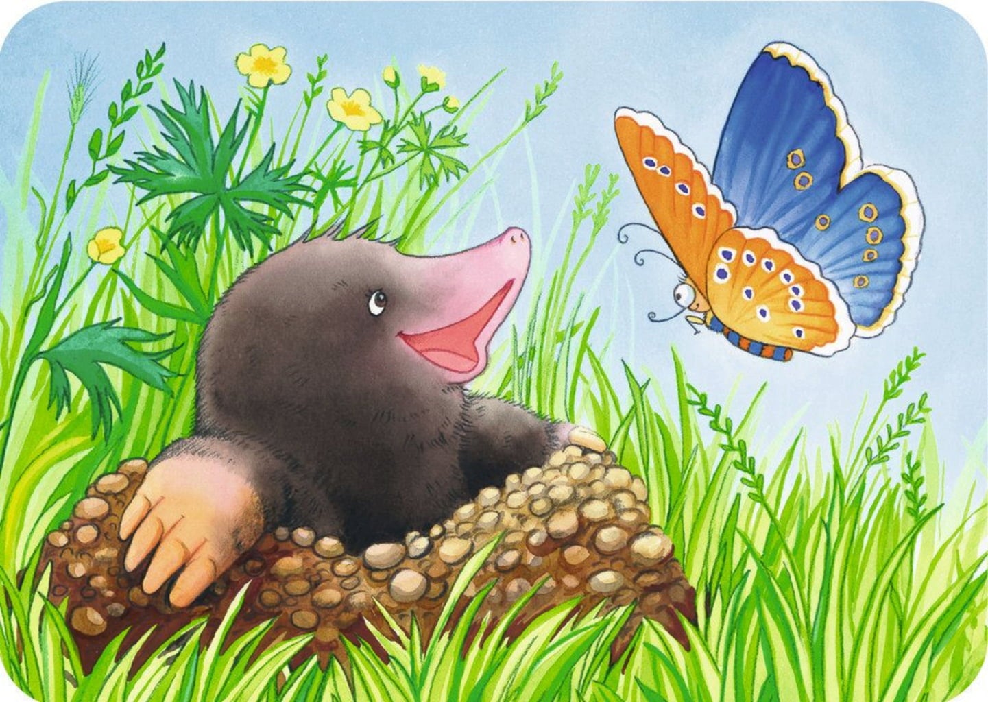 Puzzle - my first Puzzle - Süße Gartenbewohner, 8 Teile - 1 Stk
