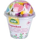 LENA Träpärlor - Cupcakes