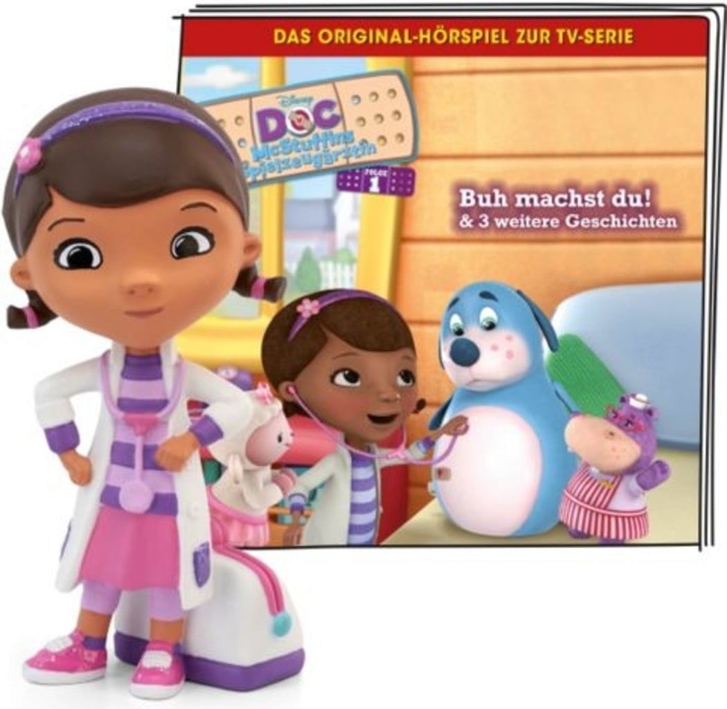 Tonie - Doc McStuffins Spielzeugärztin - Buh machst du! & 3 weitere Geschichten (EN ALEMAN)