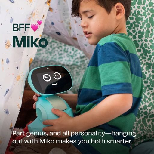 Miko Educational Teaching Robot for Children - Blue