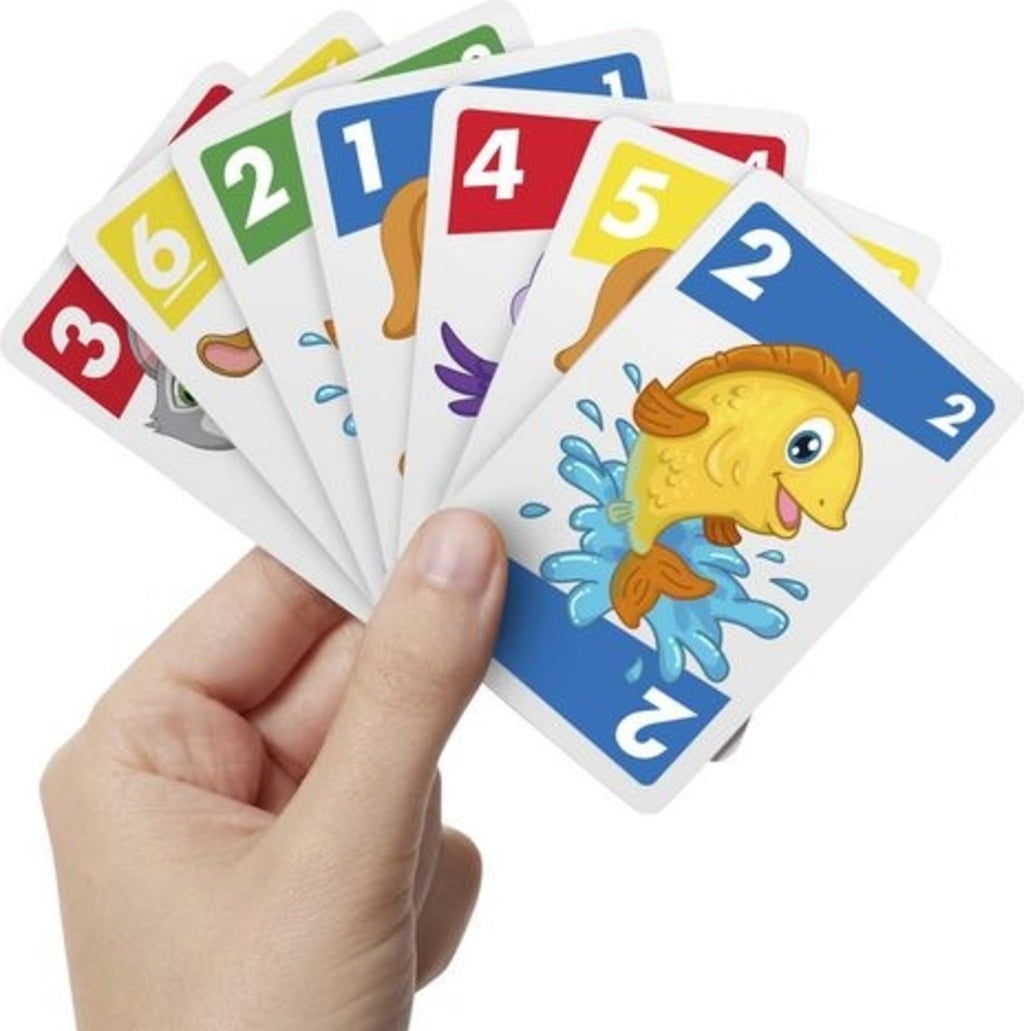 Mattel Games Phase 10 Junior (IN TEDESCO)