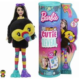 Punčka Barbie Cutie Reveal v kostumu tukana