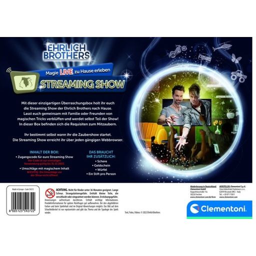 Clementoni Ehrlich Brothers - Streaming Show