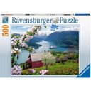 Ravensburger Puzzle - Idillio Scandinavo, 500 Pezzi - 1 pz.
