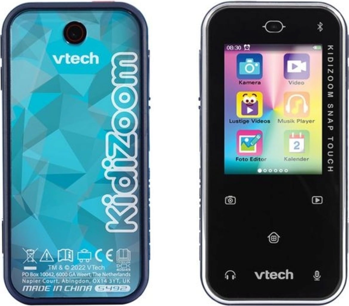 VTech Kidizoom - Snap Touch, Blu (IN TEDESCO)