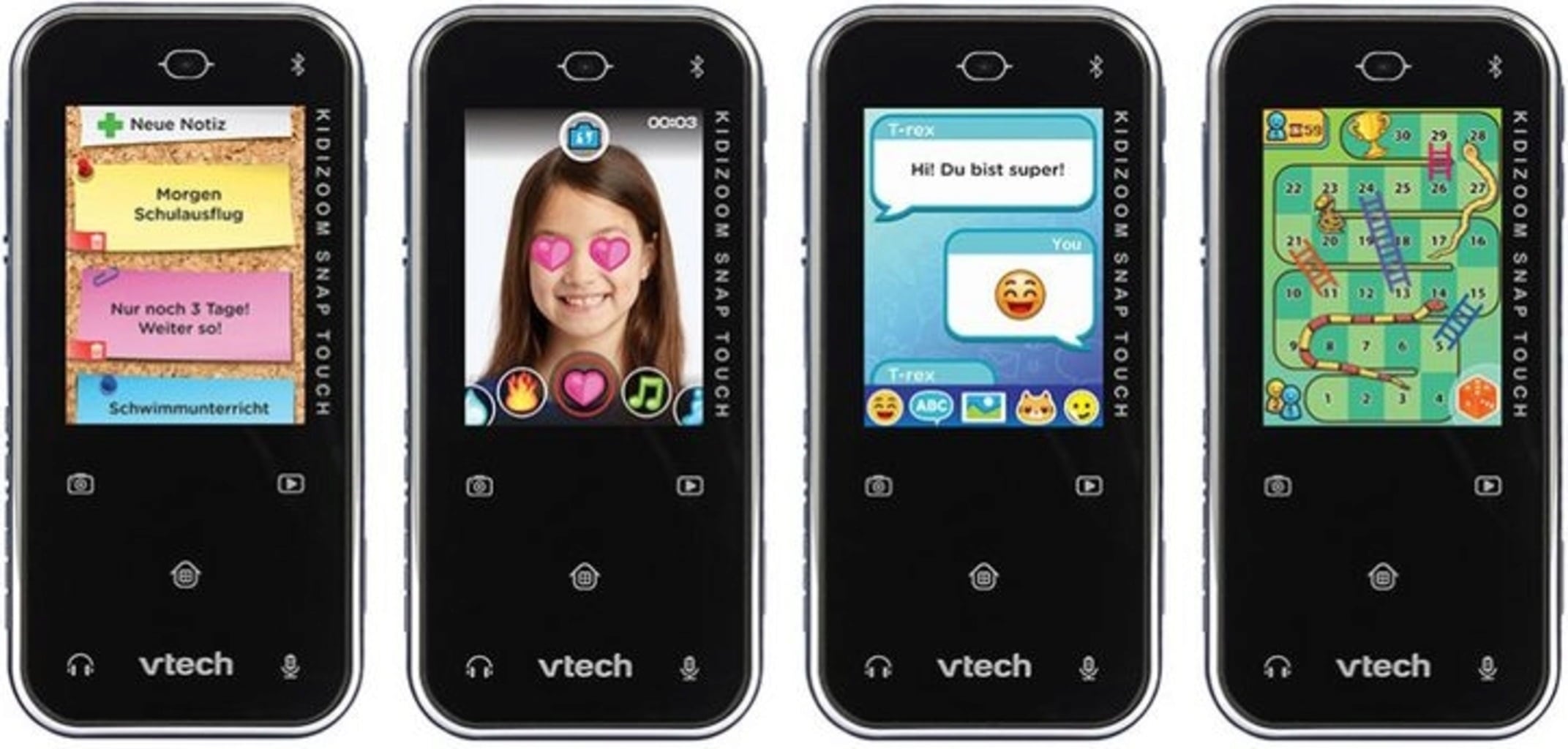VTech Kidizoom - Snap Touch, Blu (IN TEDESCO)