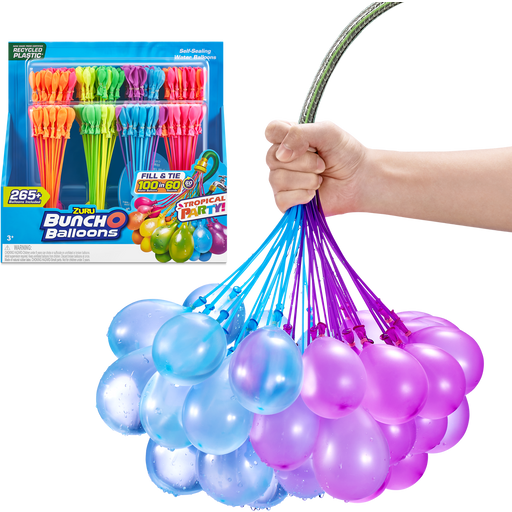 8 paketov 265+ vodnih balonov Tropical Party