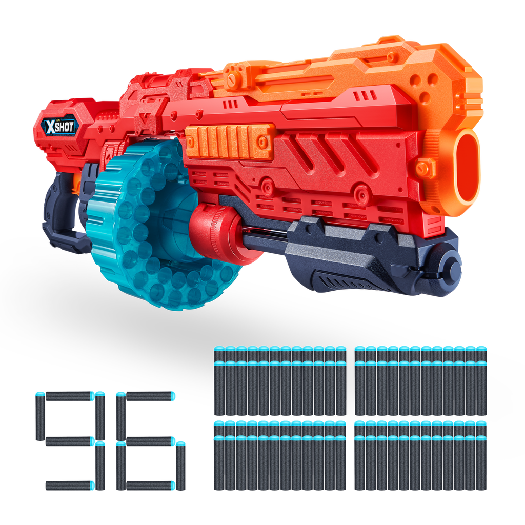 XShot Excel Turbo Advance Blaster with Darts Playpolis