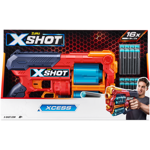 X-Shot Excel Excess Blaster mit Darts