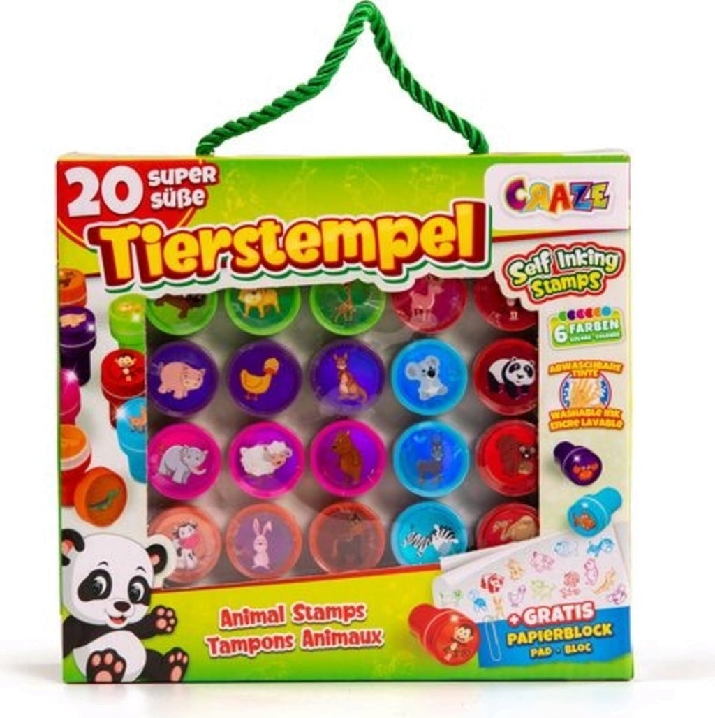 Craze Set di Timbrini con Animali