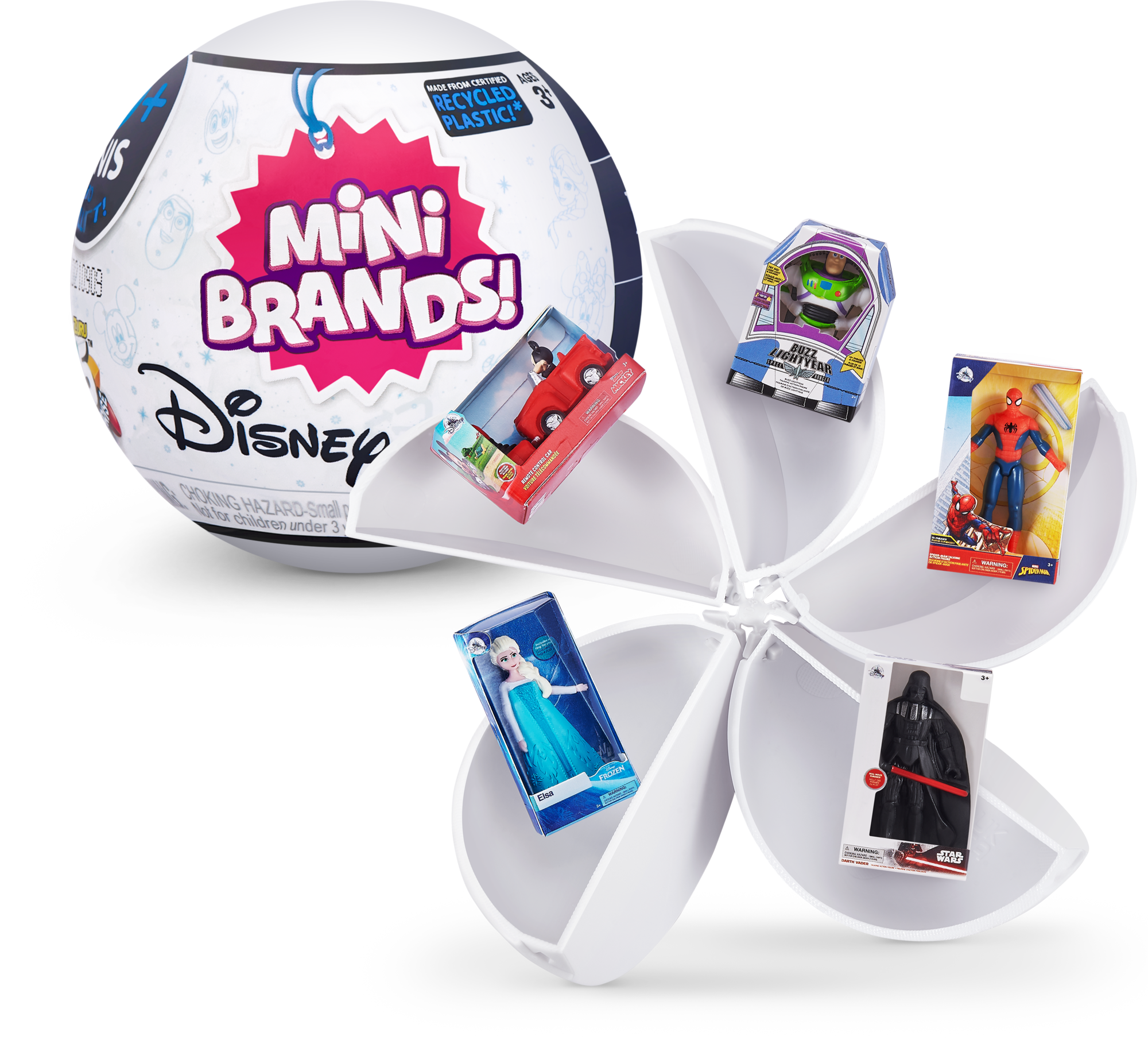 5 Surprise Disney Store Mini Brands (Serie 1)