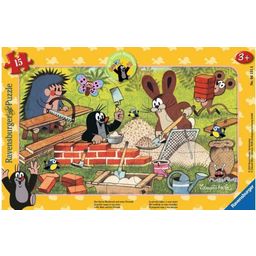 Puzzle - Den lilla Mullvaden och hans Vänner, 15 bitar