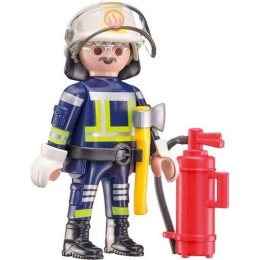 Puzzle - Playmobil  - Feuerwehr, 40 Teile inkl. Playmobil-Figur