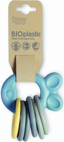 Dantoy tiny - BIOplastic Beißringkette, blau