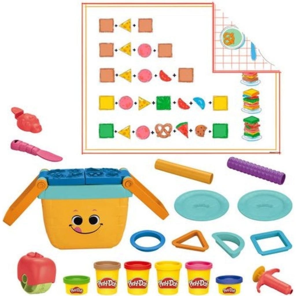 PLAY-DOH Play-Doh Picnic Shapes Set Playpolis