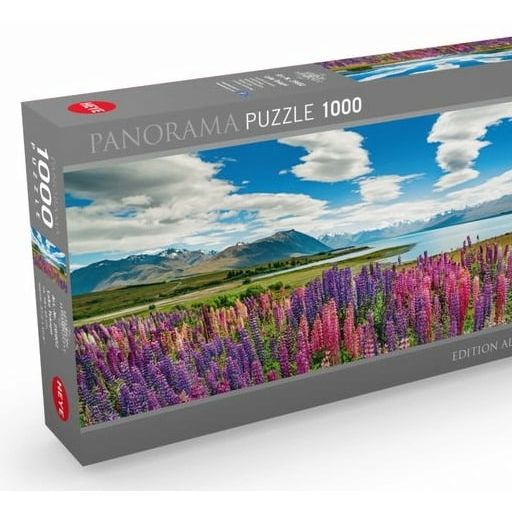 Puzzle Panorama - Lago Tekapo, 1000 Pezzi