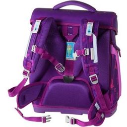 Toolbag Plus Violet Stars School Bag Set, 5 pieces