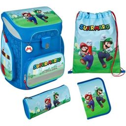 5-delni EasyFit set s šolsko torbo - Super Mario