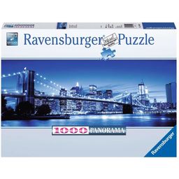 Puzzle - Panorama - Leuchtendes New York, 1000 Teile