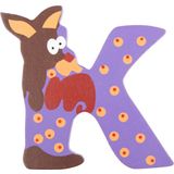 Small Foot Wooden Letter Animals K