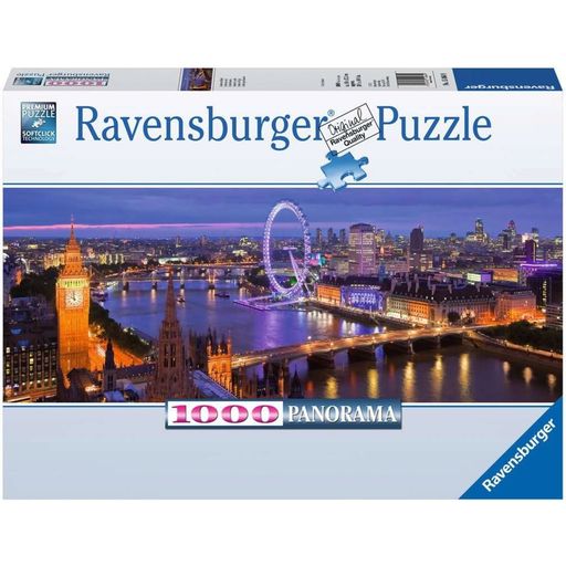 Puzzle - Panorama - London ponoči, 1000 kosov - 1 k.