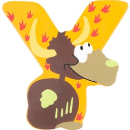 Small Foot Holzbuchstabe Tiere Y
