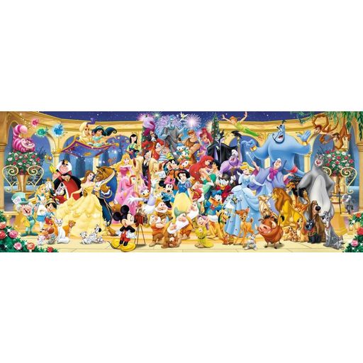 Puzzle - Panorama - Disney Gruppenfoto, 1000 Teile - 1 Stk