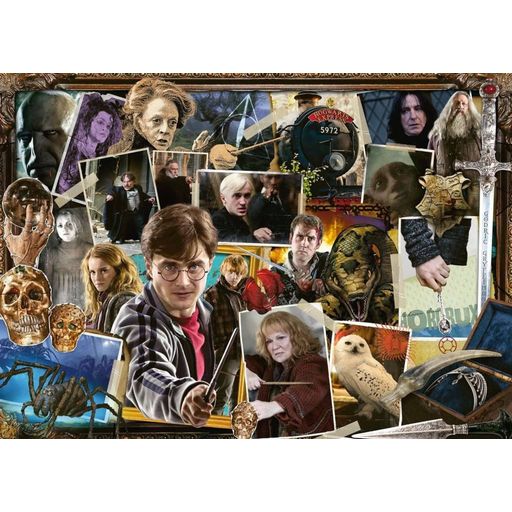 Puzzle - Harry Potter Contro Voldemort, 1000 Pezzi - 1 pz.