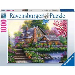 Ravensburger Puzzle - Romantična koča, 1000 delov - 1 k.