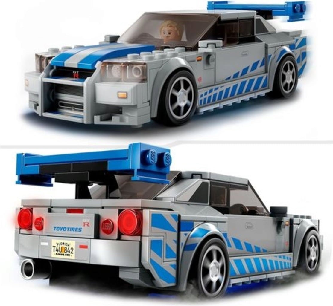Speed Champions - 76917 2 Fast 2 Furious Nissan Skyline GT-R (R34)