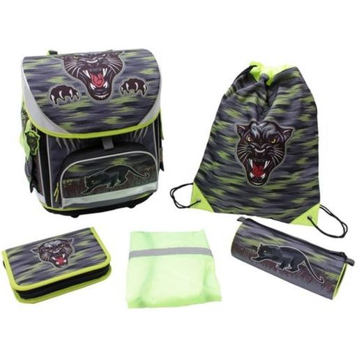 IN@SCHOOL Basic komplet s šolsko torbo - Panther